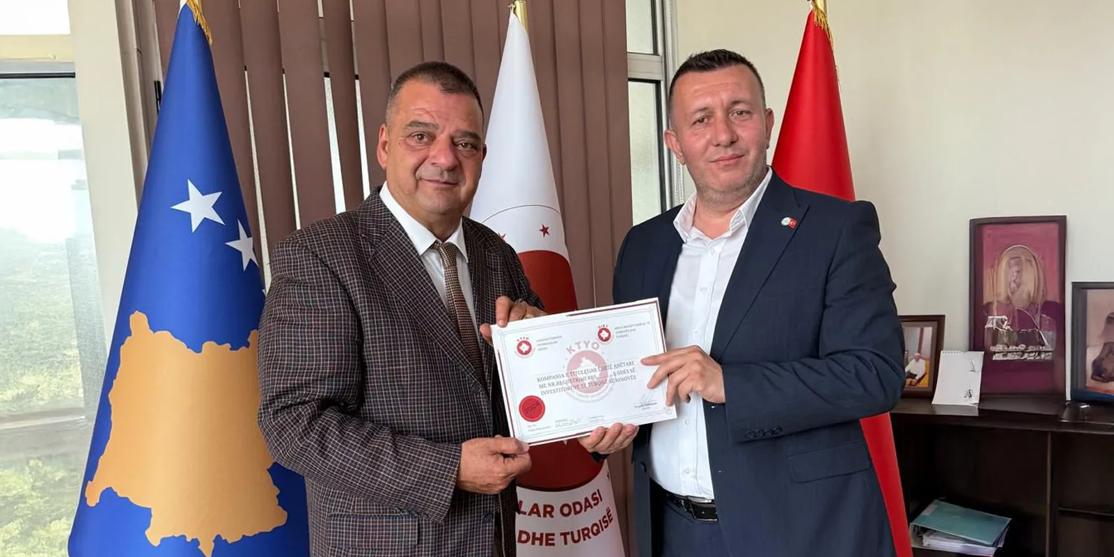 DESOB Başkanvekili Osman Üçgül’den Kosova’ya Resmi Ziyaret: İş Birliği Görüşmeleri KTYO İle Masaya Yatırıldı