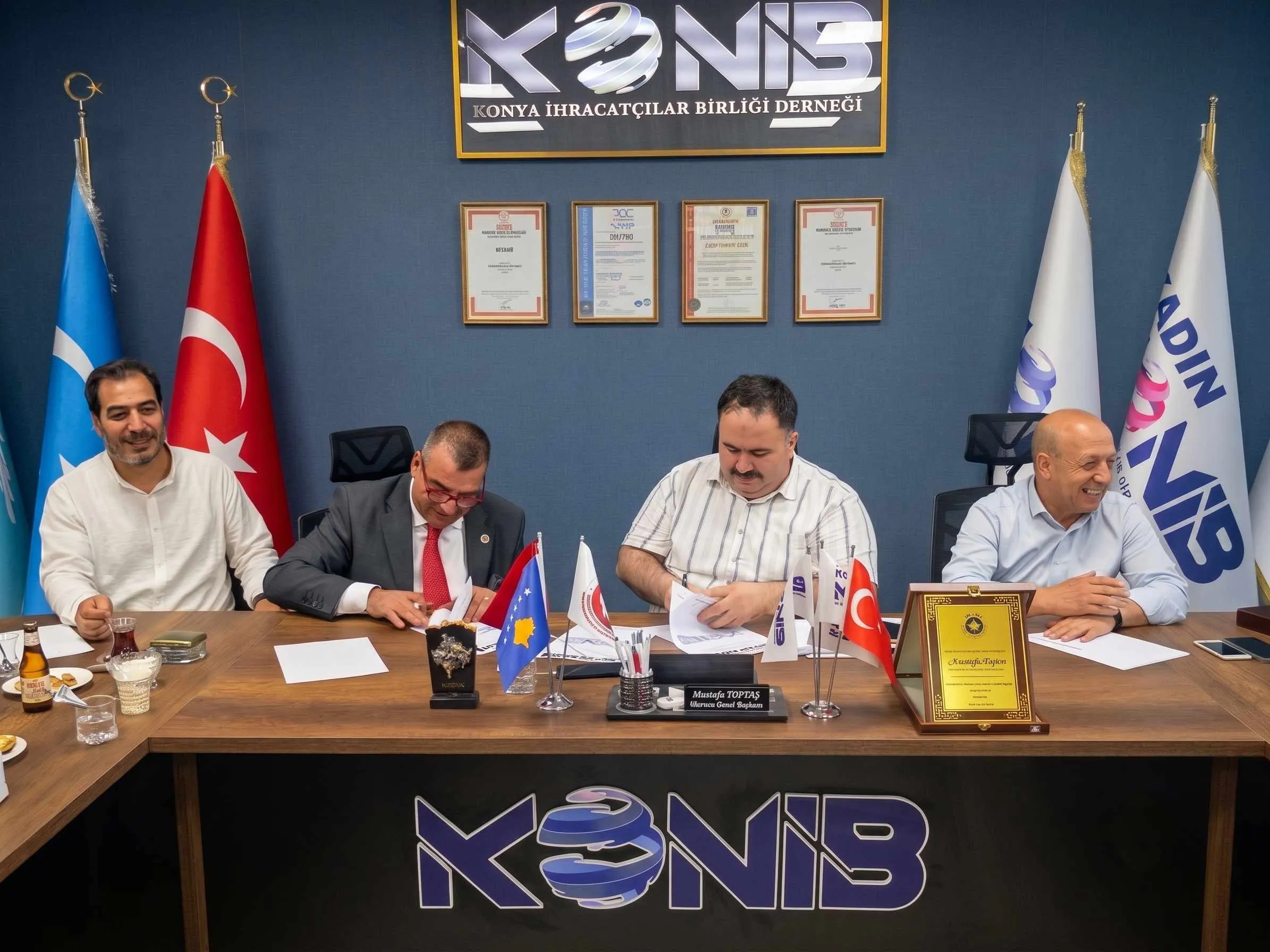 Konya Sanayisi Kosova'ya Taşınıyor: KTYO ile Konya İhracatçılar Birliği Arasında Tarihi İş Birliği Protokolü